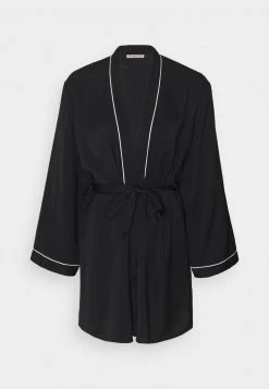 Anna Field AMANDA SATIN DRESSING GOWN - Albornoz - Black, Mujer -LuxeTrend Ventas 8d83c445099f4342aabc07d1ce2caede