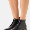 Anna Field LEATHER - Botines Bajos - Black, Mujer