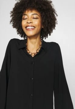 Anna Field Oversized - Vestido Camisero - Black, Mujer -LuxeTrend Ventas 9051048154f8435692bac71bb0aee414