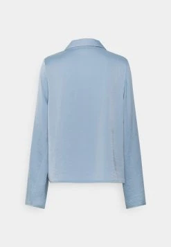 Anna Field HAMMERED SATIN PJ SET - Pijama - Blue Denim, Mujer -LuxeTrend Ventas 92e5636d1b2e4fe5920f004419e1795b