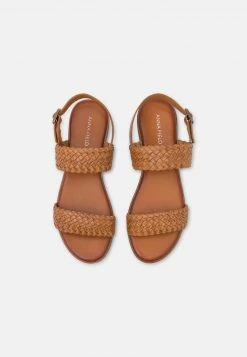 Anna Field LEATHER - Sandalias - Cognac, Mujer -LuxeTrend Ventas 92f1bfe3892c4633a533f895fe203568