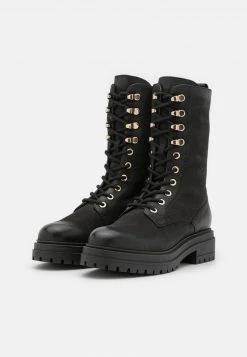 Anna Field LEATHER - Botas Con Plataforma - Black, Mujer -LuxeTrend Ventas 93cc5797663c4701b7bd277759ac9dd2