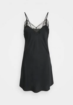 Anna Field HAMMERED SATIN NIGHTIE - Camisón - Black, Mujer -LuxeTrend Ventas 96391f4f5e8c4b0db1d0502a1a70899f