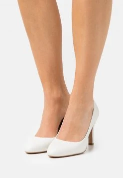 Anna Field LEATHER - Tacones - White, Mujer