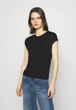 Anna Field Camiseta Básica - Black, Mujer
