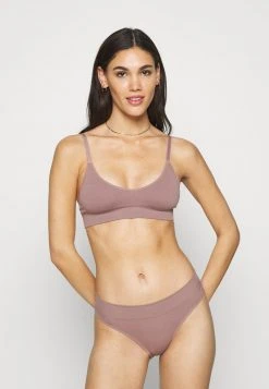 Anna Field Rib Seamless Set - Top - Mauve, Mujer