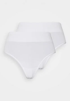 Anna Field 2PP HIGH WAIST THONG - Tanga - White, Mujer -LuxeTrend Ventas 9b38551edfef4b0b8ca1316573bd65ba