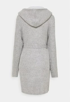 Anna Field RIBBED BATHROBE - Albornoz - Grey, Mujer -LuxeTrend Ventas 9d15b830d65642899f90cc48cecec26a