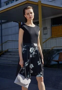 Anna Field Vestido Ligero - Black/grey, Mujer -LuxeTrend Ventas 9f9577ac452d4792834e13a1b9e43dfc