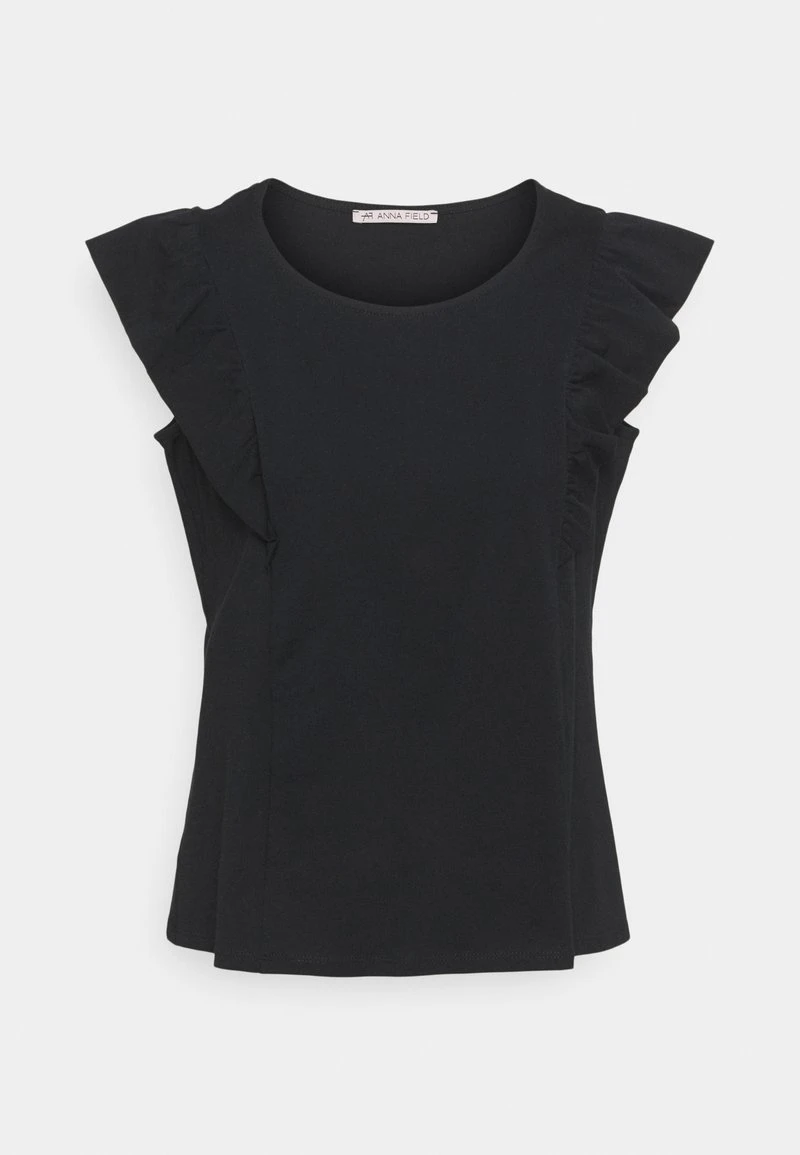 Anna Field Camiseta Básica - Black, Mujer 3 Anna Field Camiseta Básica - Black, Mujer
