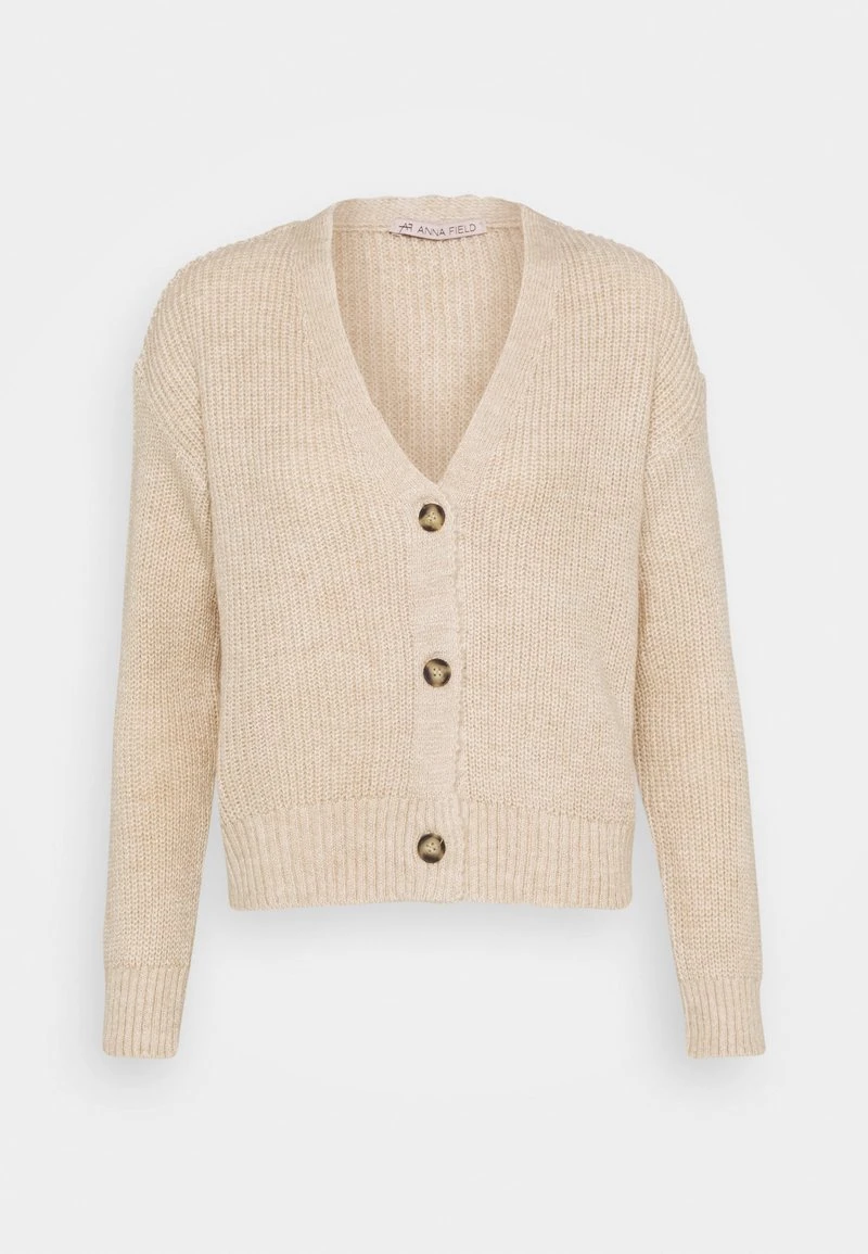 Anna Field Chaqueta De Punto - Beige, Mujer 3 Anna Field Chaqueta De Punto - Beige, Mujer