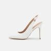 Anna Field Tacones - Offwhite, Mujer
