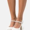 Anna Field Tacones - Off-white, Mujer