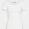 Anna Field Camiseta Básica - White, Mujer -LuxeTrend Ventas a1d89116cb06422e8f6c0c1f04c729b1