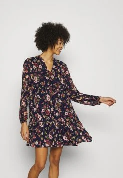 Anna Field Vestido Informal - Dark Blue/pink, Mujer