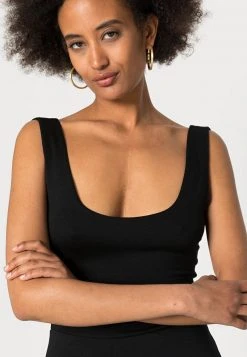 Anna Field WIDE STRAP FIT MIDI DRESS - Vestido Ligero - Black, Mujer 11 Anna Field WIDE STRAP FIT MIDI DRESS - Vestido Ligero - Black, Mujer -LuxeTrend Ventas a245b5f1b1d64bac91da7330bff4ba35