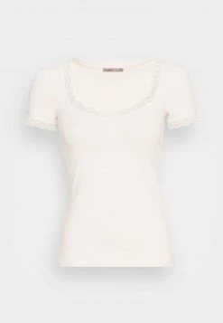 Anna Field Camiseta Básica - Sand, Mujer -LuxeTrend Ventas a4288a0b634a46ae877310539a03668b