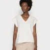 Anna Field V NECK VEST - Jersey De Punto - Beige, Mujer -LuxeTrend Ventas a46e7237f545405fa370eee4c3fc94b6
