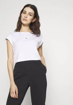 Anna Field Camiseta Básica - White, Mujer