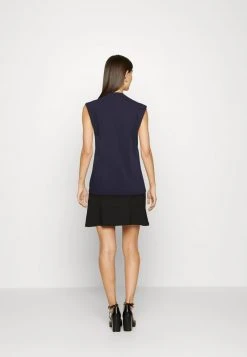 Anna Field Camiseta Básica - Dark Blue, Mujer -LuxeTrend Ventas a597d48c749449149ac3f6b926f3db91