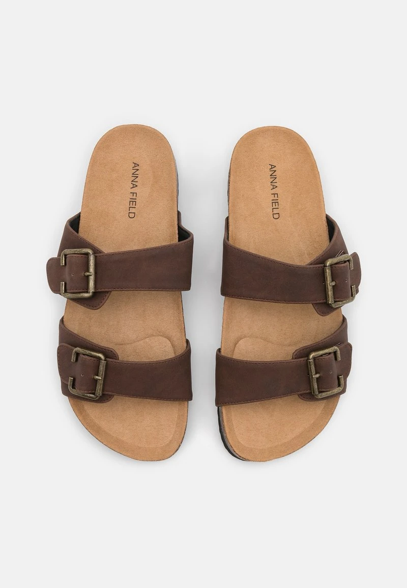 Anna Field Pantuflas - Dark Brown, Mujer 7 Anna Field Pantuflas - Dark Brown, Mujer - Imagen 5