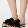 Anna Field COMFORT LEATHER - Pantuflas - Black, Mujer -LuxeTrend Ventas a67762b58ae342488ab4628b8593e504