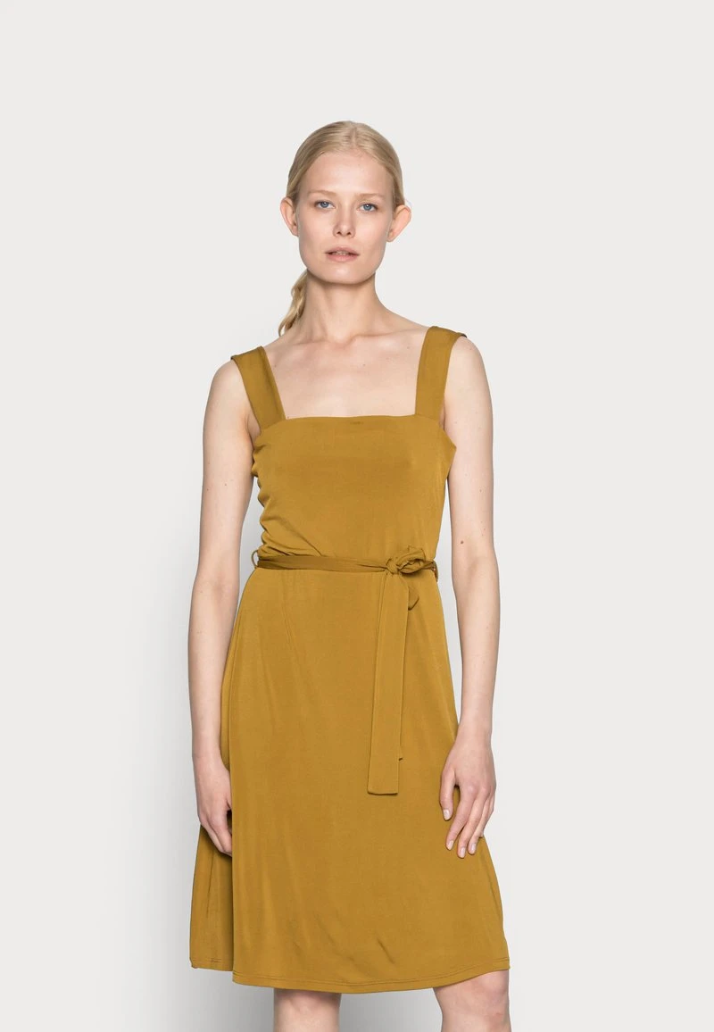 Anna Field WIDE STRAP BASIC MIDI DRESS - Vestido Informal - Brown, Mujer 3 Anna Field WIDE STRAP BASIC MIDI DRESS - Vestido Informal - Brown, Mujer