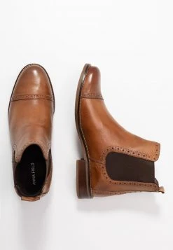 Anna Field LEATHER - Botines - Cognac, Mujer -LuxeTrend Ventas a7351bc3e62b468fa21cc2c54b4b6d1c