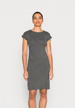 Anna Field Vestido Ligero - Mottled Dark Grey, Mujer