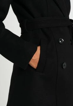 Anna Field DOUBLE BREASTED COAT WITH HOOD - Abrigo Clásico - Black, Mujer -LuxeTrend Ventas a8a272dfb62e40559fa31ca39215d0ff