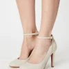 Anna Field Tacones - Off-white, Mujer