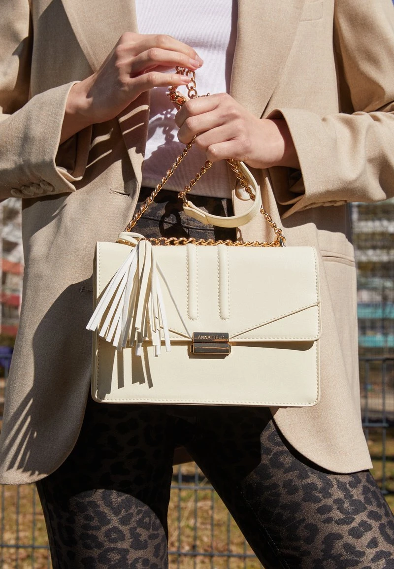 Anna Field Bandolera - White, Mujer 5 Anna Field Bandolera - White, Mujer - Imagen 3