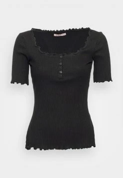 Anna Field Camiseta Básica - Black, Mujer -LuxeTrend Ventas acb7dc73ac6d411095fa6e91248715f0