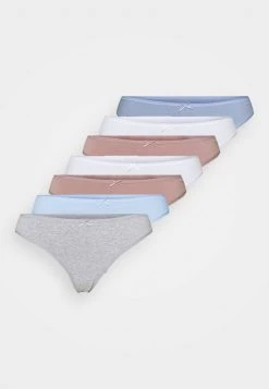 Anna Field GEORGINA 7PP THONG COTTON - Tanga - Blue/pink, Mujer -LuxeTrend Ventas acd111c92e4c4b37be141685d4e027d6