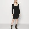 Anna Field Vestido De Punto - Black, Mujer -LuxeTrend Ventas ace5e7953de2473bb4bc6f317d49a785