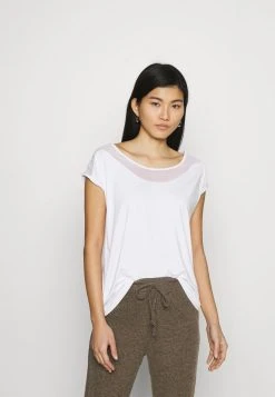 Anna Field Camiseta Básica - White, Mujer