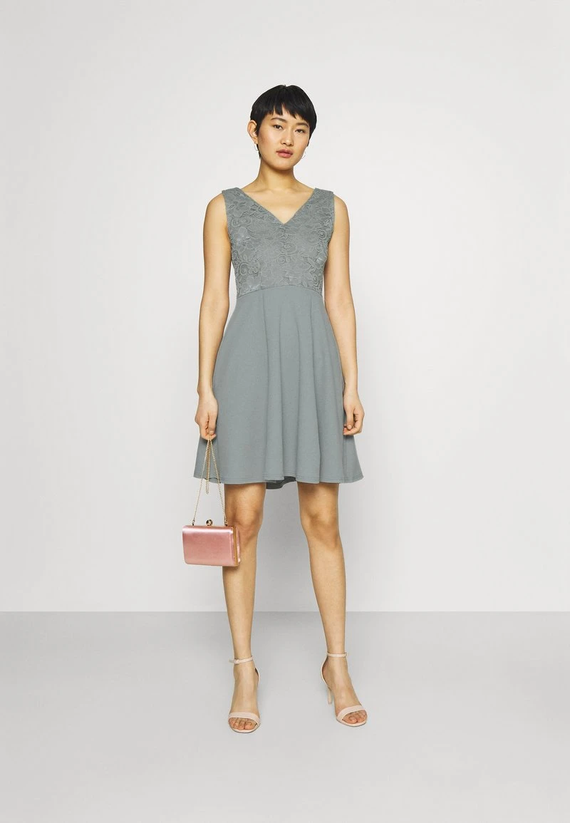 Anna Field Vestido De Cóctel - Slate Grey, Mujer 4 Anna Field Vestido De Cóctel - Slate Grey, Mujer - Imagen 2