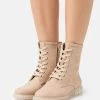 Anna Field Botines Con Cordones - Beige, Mujer -LuxeTrend Ventas ae255e03f3794ed4babfaef748aab41a