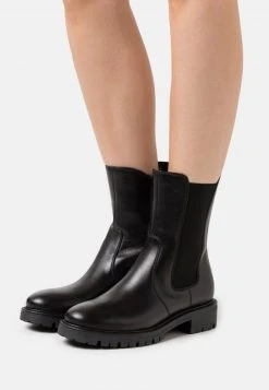 Anna Field LEATHER - Botines - Black, Mujer