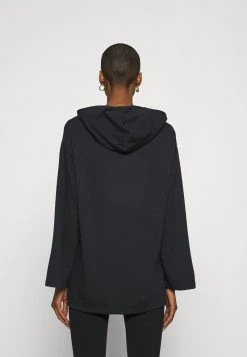 Anna Field Wide Sleeve Long Hoodie - Lightweight Hooded Sweater - Jersey Con Capucha - Black, Mujer -LuxeTrend Ventas b11564f9f93347d5805e16ccf5dac518