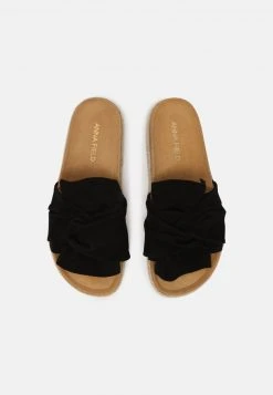 Anna Field COMFORT LEATHER - Pantuflas - Black, Mujer -LuxeTrend Ventas b3e356134936448faf3776459920f417