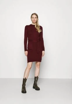 Anna Field Vestido De Tubo - Dark Red, Mujer