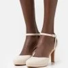 Anna Field Zapatos Altos - Off-white, Mujer