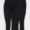 Anna Field 2 PACK - Leggings - Black, Mujer -LuxeTrend Ventas b6870694334a49479c26682fdd614a6d