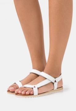 Anna Field LEATHER - Sandalias - White, Mujer