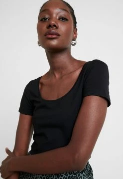 Anna Field 2 PACK - Camiseta Básica - Black, Mujer -LuxeTrend Ventas b7a0cf434b134981a98f4eb170547af8