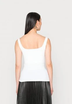 Anna Field MINIMAL TANK WITH SQUARE ROUND NECKLINE - Top - White, Mujer -LuxeTrend Ventas b803a50d1f664b69b9c9dfd9b2a48e4a