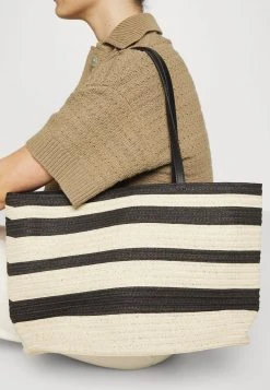 Anna Field Bolso De Mano - Beige/black, Mujer