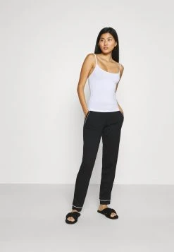 Anna Field MICRO 2 PACK - Camiseta Interior - Black/white, Mujer