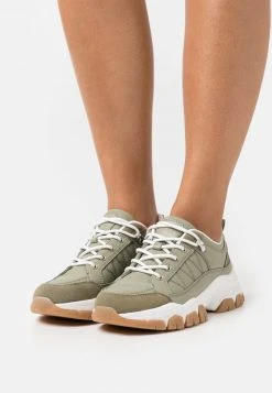Anna Field LEATHER - Zapatillas - Light Green, Mujer